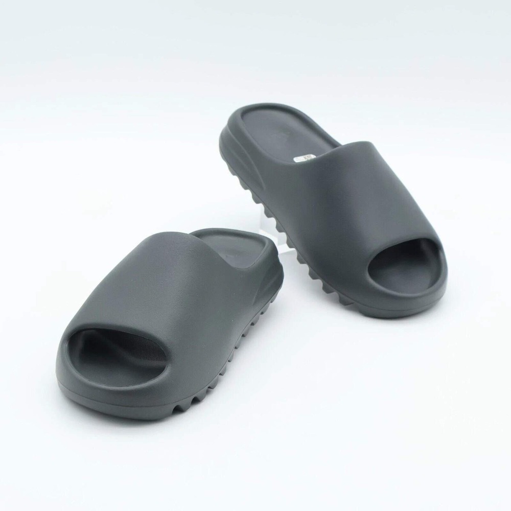 Adidas YZY‎ Slide Men's Dark Grey Slip On Comfort Sandals Size 12